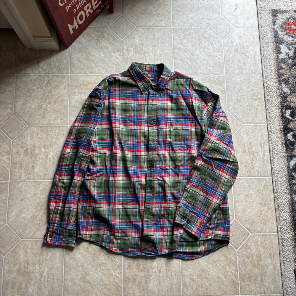 Lands' End Men's Flannel